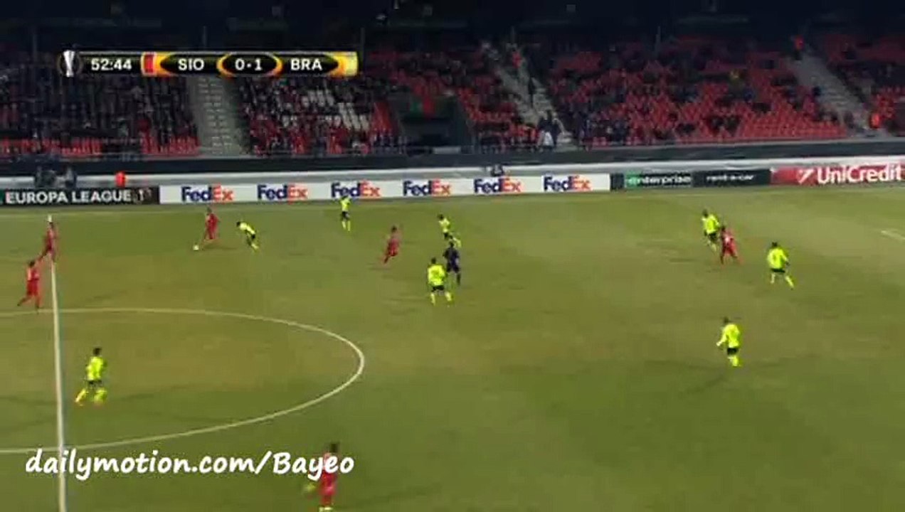 Moussa Konate Goal HD - Sion 1-1 Braga - 18-02-2016