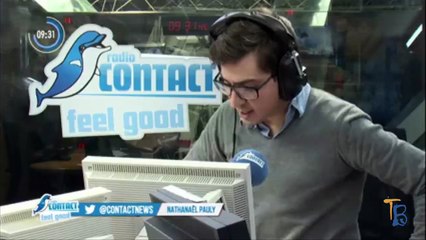 Les journalistes de Radio Contact victimes d’un fou-rire irrépressible ce matin (vidéo)