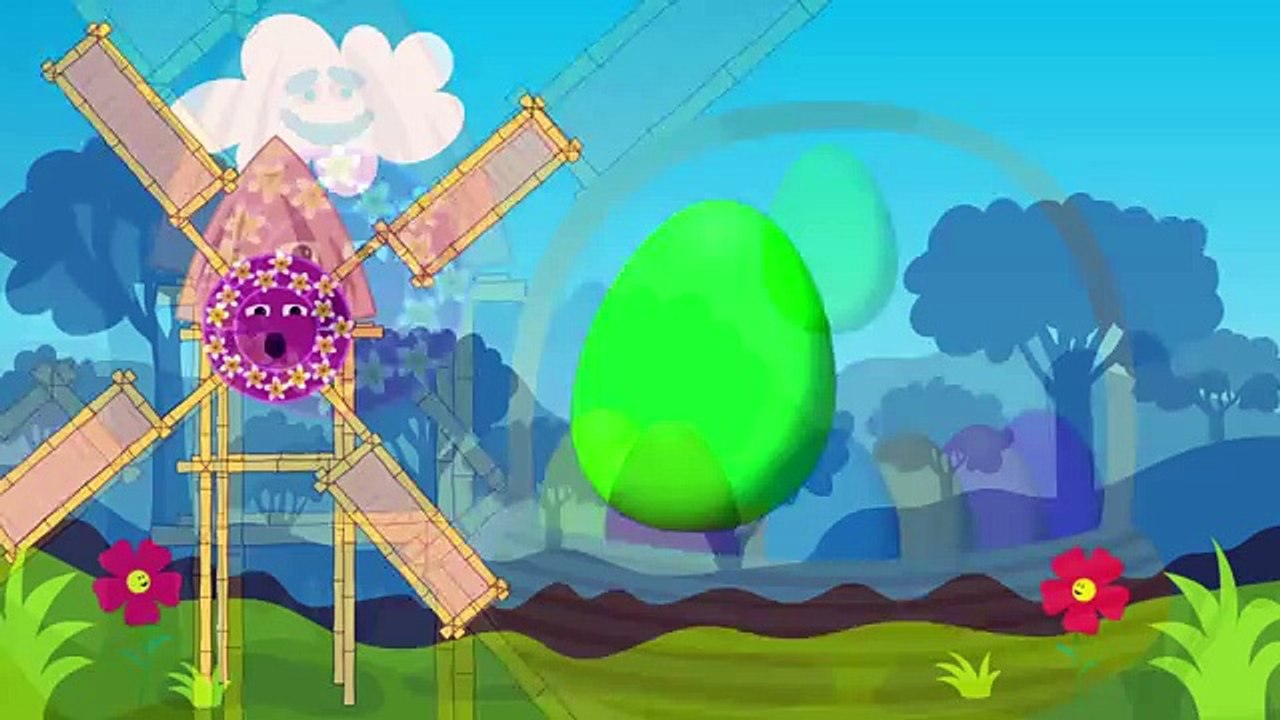 Animated Surprise Easter Eggs for Learning Colors