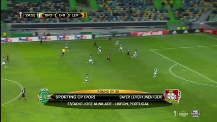 All Goals HD - Sporting Lisbon 0-1 Bayer Leverkusen 18.02.2016 HD