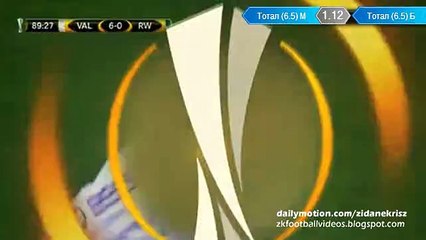 6-0 Rodrigo Goal - Valencia 6-0 Rapid Wien 18.02.2016 HD