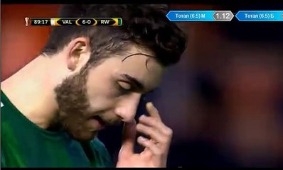 Rodrigo Goal Goal HD - Valencia 6-0 Rapid Wien 18.02.2016
