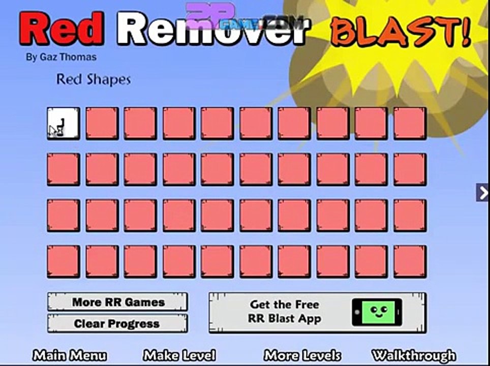 Red Remover BLAST Level 1-26 Walkthrough