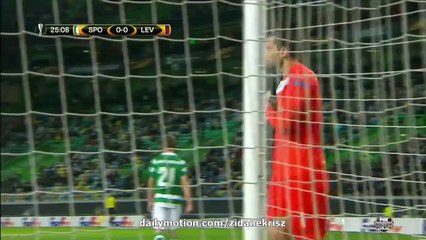 All Goals - Sporting Lisbon 0-1 Bayer Leverkusen 18.02.2016 HD