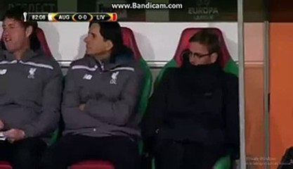 All Goals & Highlights Augsburg 0-0 Liverpool 18-02-2016