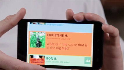 "What is in the sauce that is in the Big Mac?"