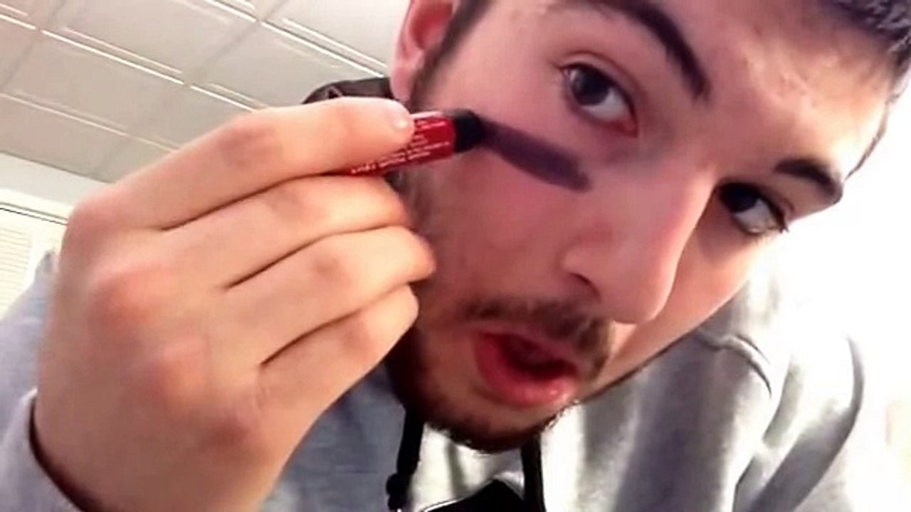 Everything Sports- Eye Black Tutorial (The Triangles)