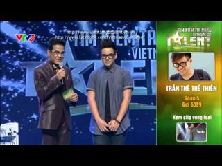 Vietnam's Got Talent 2012 - Bán Kết 7 - Trần Thế Thể Thiên - MS: 5