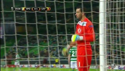 Sporting Lisbon 0-1 Bayer Leverkusen HD - All Goals & Full Highlights 18.02.2016 HD