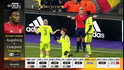 Anderlecht 1-0 Olympiacos Highlights HD Europa League 18.02.2016