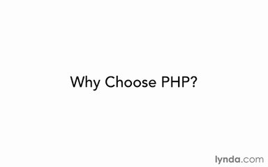 PHP with MySQL Essential Training EP05- Why choose PHP
