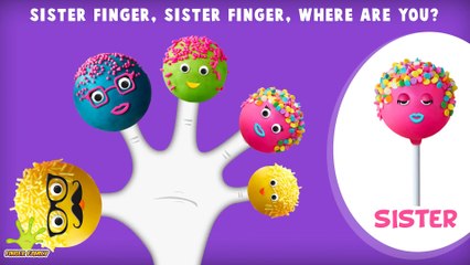 Cake Pop Finger Family Collection _ Top 10 Finger Family Collection _ Finger Family Songs