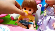 メルちゃん うさぎさん掃除機 & レンジと冷蔵庫セット おうち おもちゃ なかよしパーツ Baby Doll Mellchan Toy アニメきっず animation Anpanman Toy