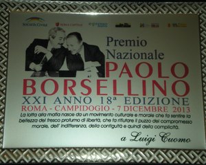 368 - Premio Borsellino 2013 - 4 - Luigi Cuomo