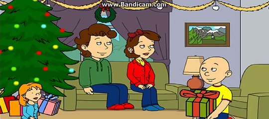 Caillou Gets Grounded on Christmas