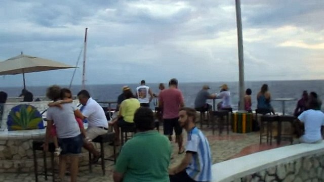 RICKS CAFE SUNSET NEGRIL JAMAICA 2015