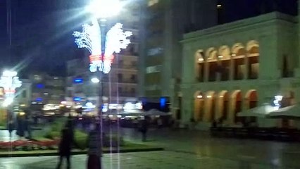 Patras  The best  city  center in Greece 2015 Squeare  Grotgiou