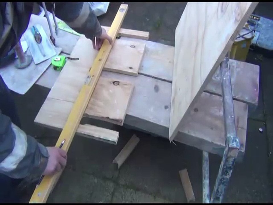making a tool box for a plasterer ( custom made tool box )