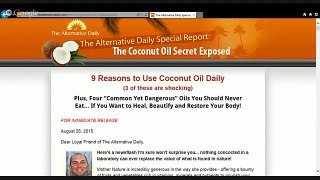 the coconut oil secret book reviews