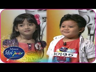 FAHIRA & DAFA - Extended Clip Audition 1 - Indonesian Idol Junior