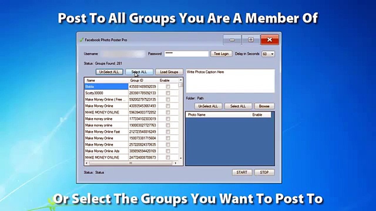 Ninja Blaster Facebook Group Poster