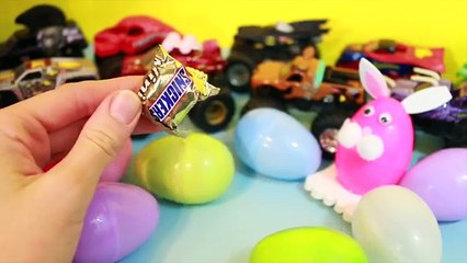 Surprise Eggs Kinder Candy Monster Truck Surprise Egg Video Monster Jam Spiderman Scooby Doo