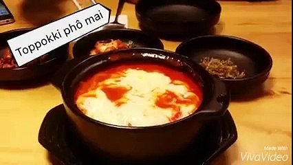 Tokbokki phô mai   Nhà hàng Poki Poki Hàn Quốc