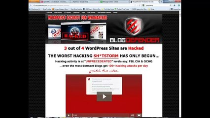 Wp Blog Defender Review - Wordpress Security & Hacker Protection Tutorials