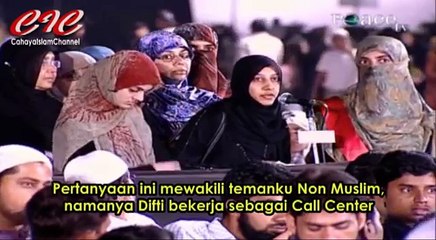 Haruskah Masuk Islam Dulu Jika Ingin Membaca Quran   Dr Zakir Naik Sub Indo