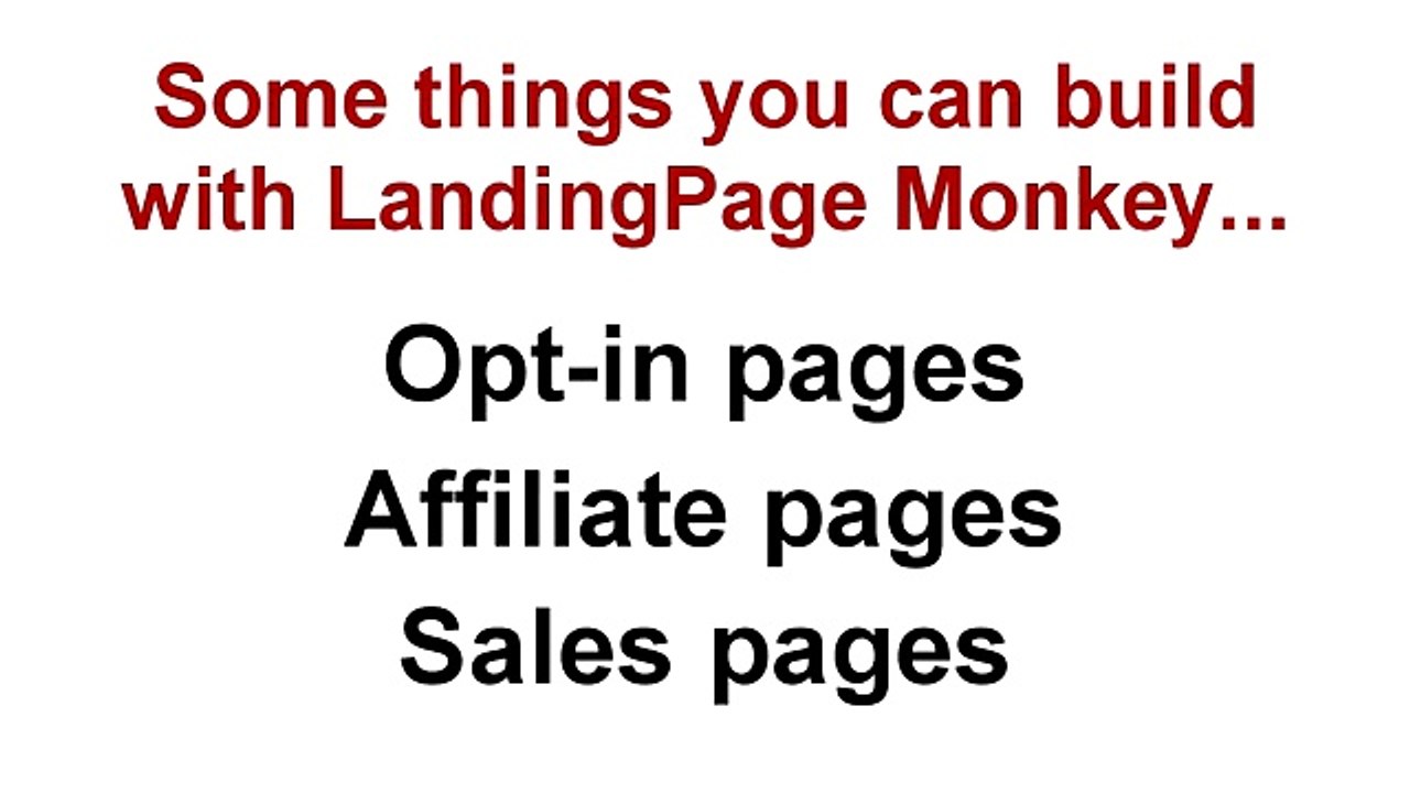 LPM - Landing Page Monkey sale