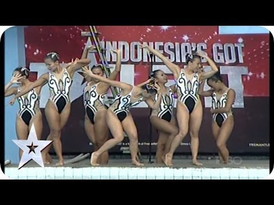 Great Synchronized Swimming-Jakarta Synchronized Swimming Senior-Audition 2 - Indonesia's Got Talent