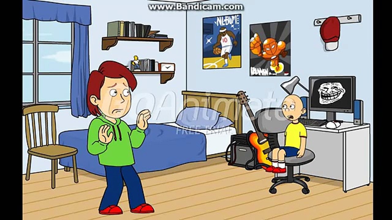 Caillou Gets Revenge On Boris Vidéo Dailymotion 