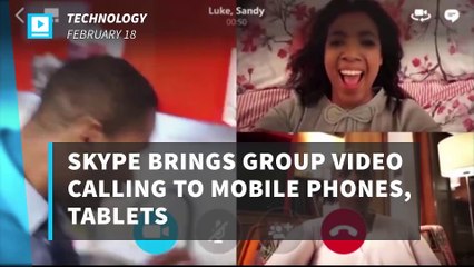 Skype Brings Group Video Calling to Mobile Phones, Tablets
