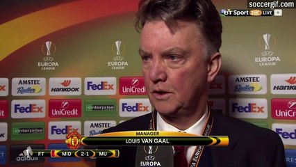 Louis Van Gaal's full post-match interview - FC Midtjylland 2 - 1 Manchester United