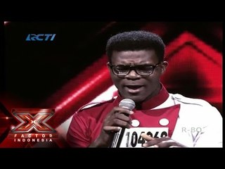 ALFRED IKEOGU - DUA CINCIN (Hello Band) - Audition 2 - X Factor Indonesia 2015