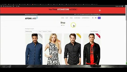 AtomKiosk - easy way to make a eCoomerce website.