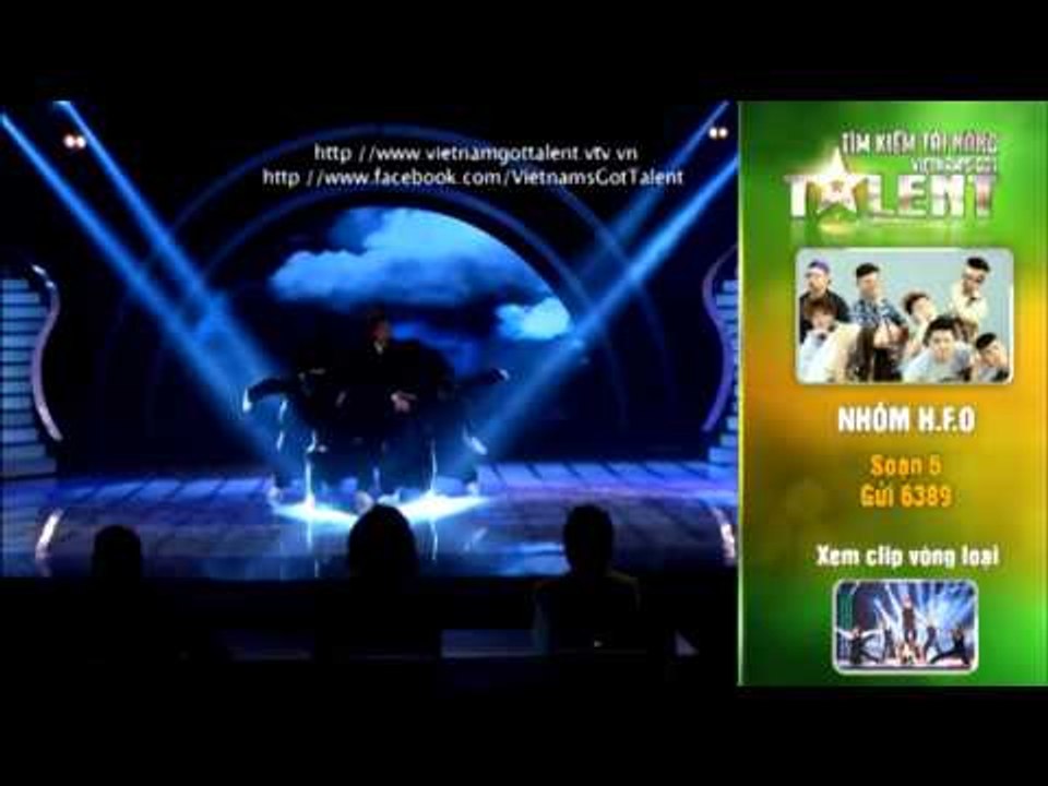 Vietnam's Got Talent 2012 - Bán Kết 5 - Nhóm HFO - MS: 5