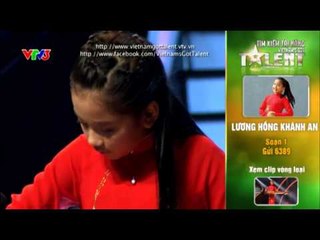 Vietnam's Got Talent 2012 - Bán Kết 6 - Lương Hồng Khánh An - MS: 1