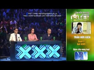 Vietnam's Got Talent 2012 - Bán Kết 5 - Trần Hữu Kiên - MS: 2
