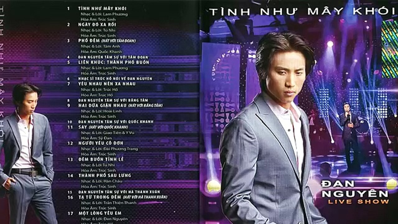 Album Đan Nguyên - Tình Như Mây Khói