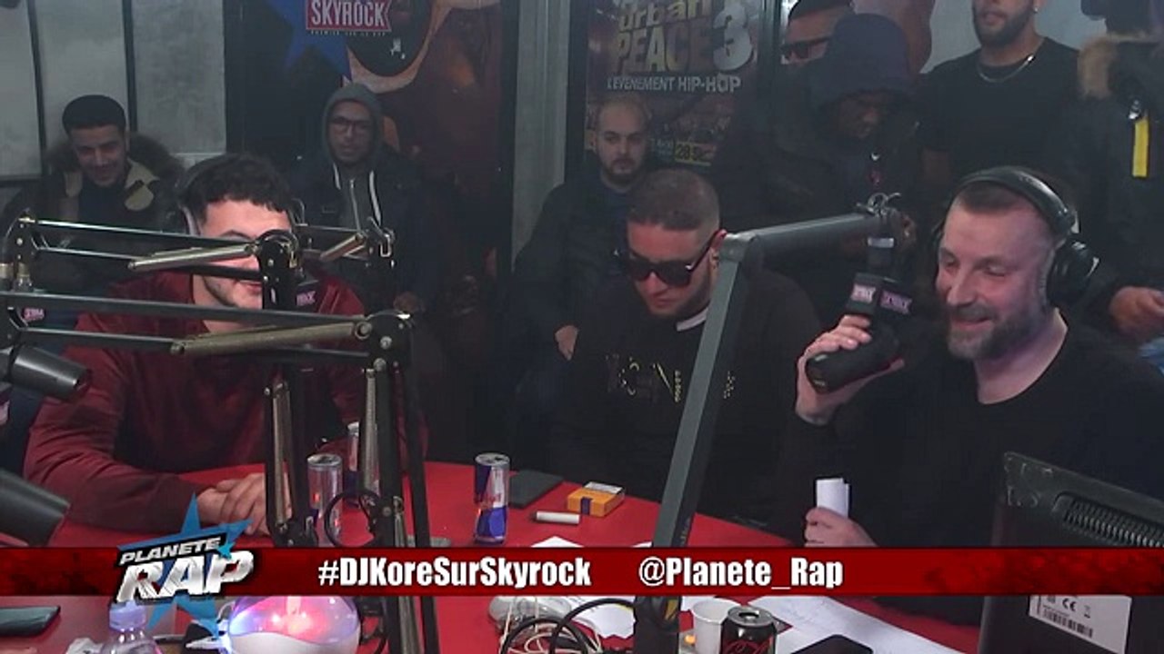 Gradur au téléphone dans le Planète Rap de Dj Kore ! -