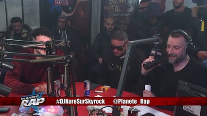 Gradur au téléphone dans le Planète Rap de Dj Kore ! -