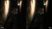 [60fps] Resident Evil HD Remaster  PS4 30fps vs PC 60fps Comparison