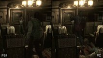 Resident Evil Zero HD PC vs PS4 Graphics Comparison