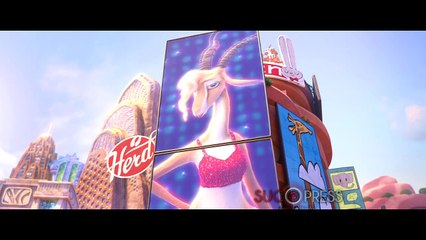 Shakira estrena Zootopia en Hollywood