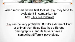 Etsy Profit Machine Etsy Tutorial How To Sell on Etsy Be a Etsy Success