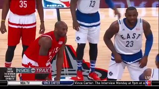 Kobe Bryant: Inside Trax - All Star Game in Toronto: East vs West | Feb. 14, 2016