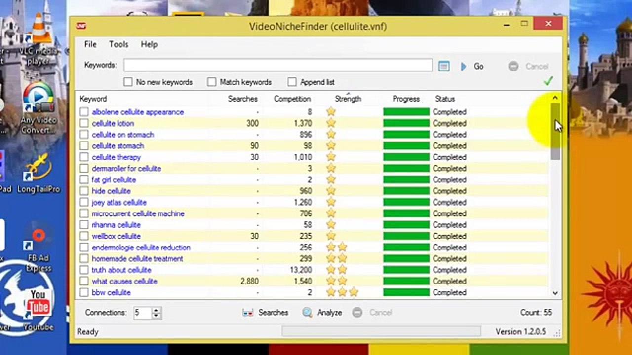 Cara Meresearch Keyword dengan Menggunakan Video Niche Finder