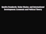 [PDF] Quality Standards Value Chains and International Development: Economic and Political