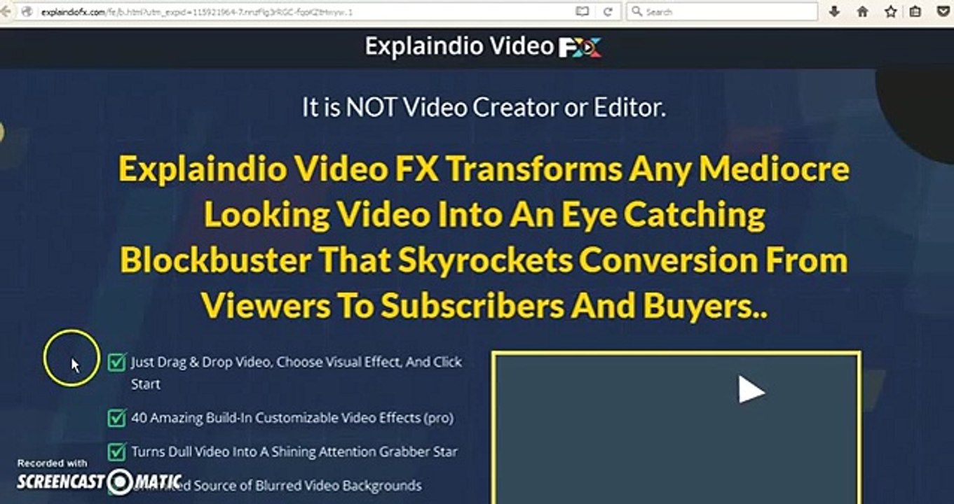 Explaindio Video FX PRO LIFETIME